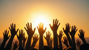 Hands Reaching for Equality
