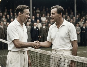 Handshake at Net