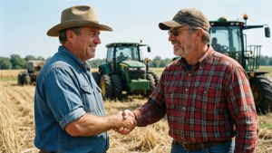 Handshake with a Farmer