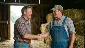 Handshake with a Farmer