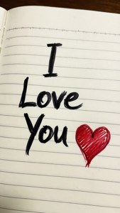 Handwritten Love Note