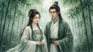 Hanfu in Bamboo Forest