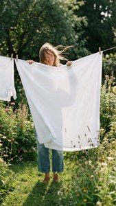 Hanging Laundry