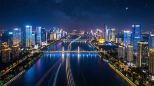 Hangzhou Night Skyline