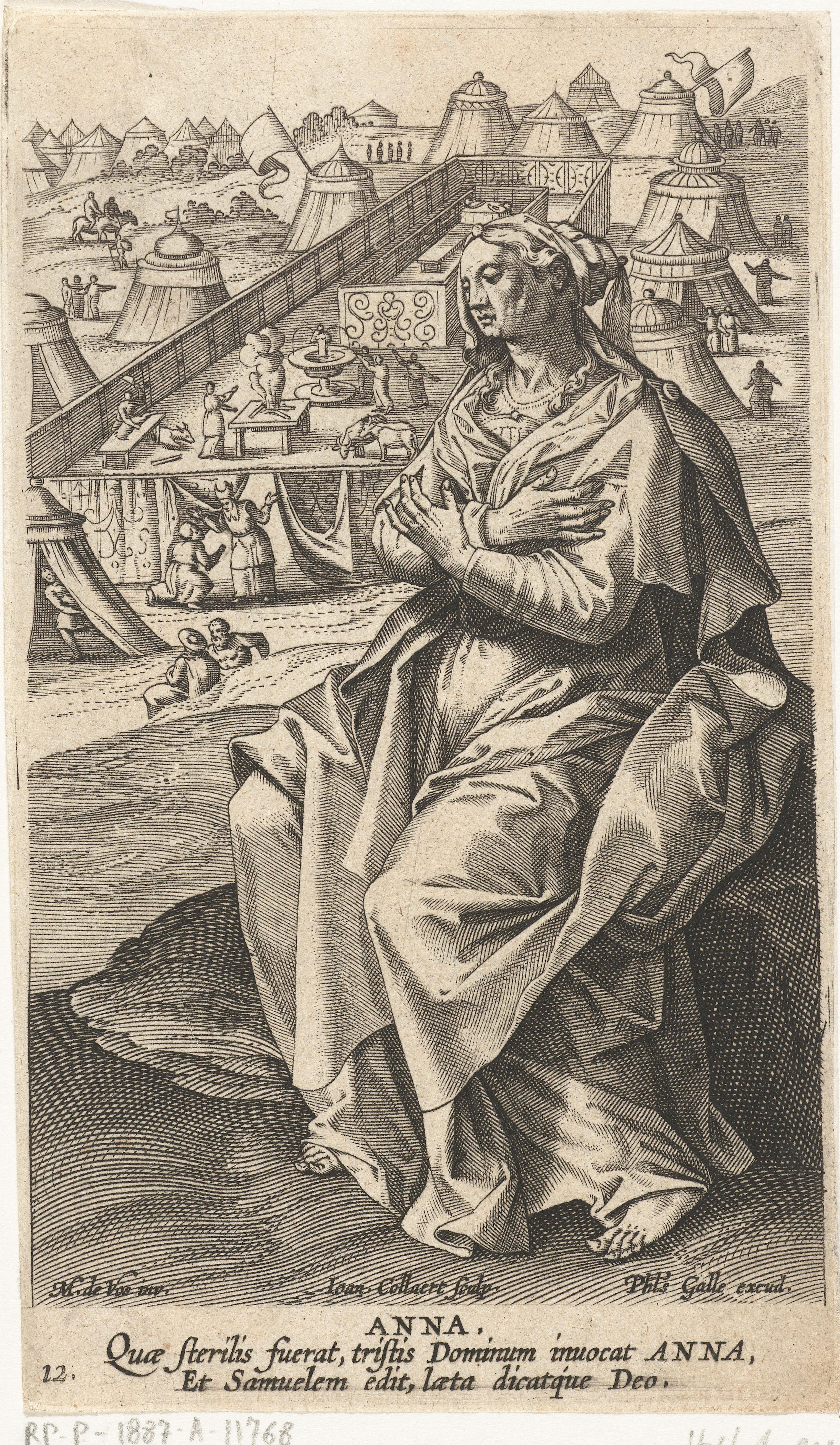 Hanna by Jan Collaert (II)