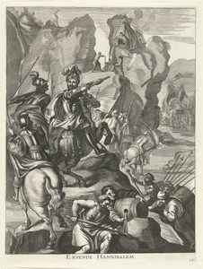 Hannibal steekt de Alpen over; intocht van Ferdinand te Gent in 1635