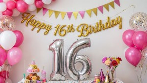 Happy 16th Birthday Banner