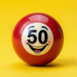 Happy Bingo Ball 50