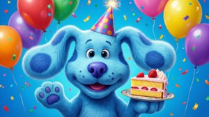 Happy Birthday Blue
