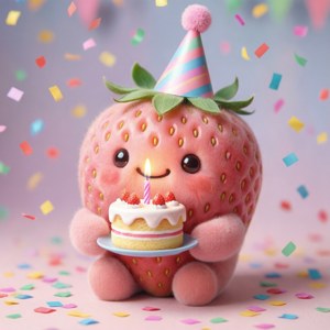 Happy Birthday Strawberry