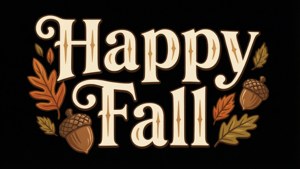 Happy Fall Greeting