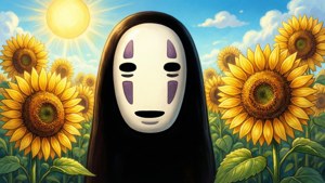 Happy No-Face Sunflowers