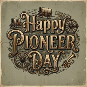 Happy Pioneer Day Poster