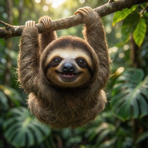Happy Sloth Hang
