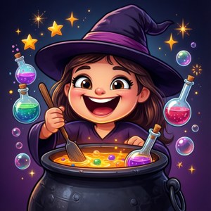 Happy Witch Cauldron