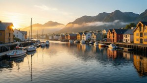 Harbor Golden Sunrise