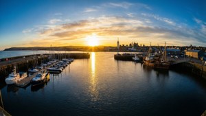 Harbour Sunset Glow
