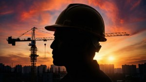 Hard Hat at Sunset