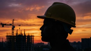 Hard Hat Sunset