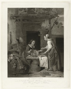 Haringverkoopster