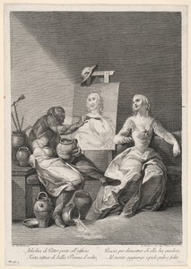 Harlequin as a Painter
