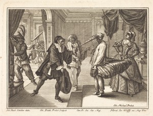 Harlequin at Dr. Polovard's House
