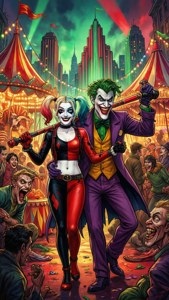 Harley and Joker Carnival
