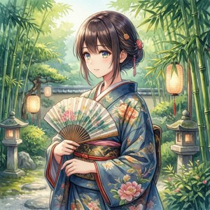Haruka Traditional Fan