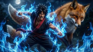 Harutora and Kon Battle