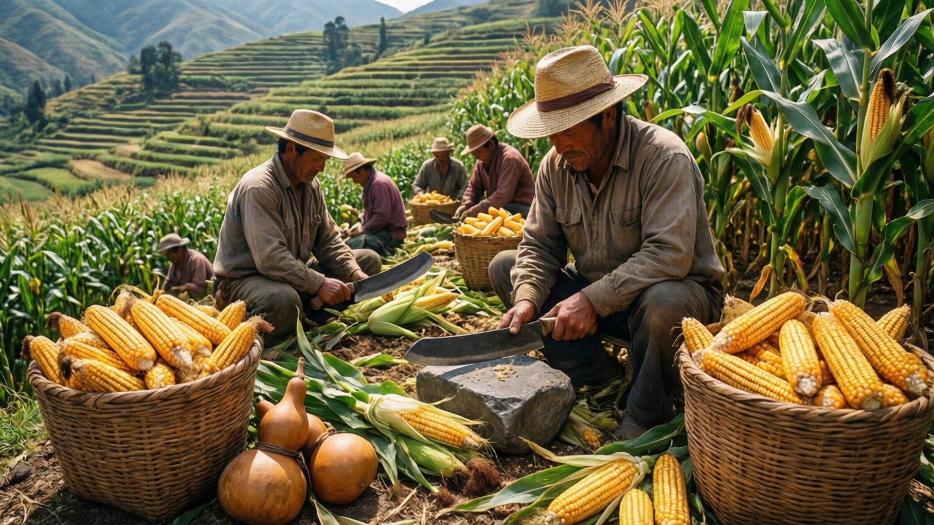 Harvest of the Fields by Wallpapers.art Studio