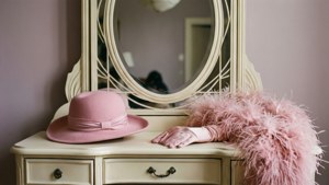Hat and Gloves Vanity
