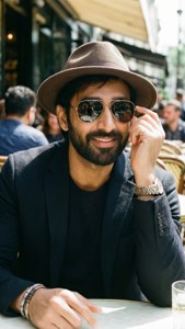 Hat and Sunglasses Style