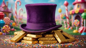 Hat on Candy Pile