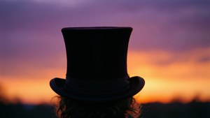 Hat Silhouette Sunset
