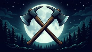 Hatchets Under Moonlight