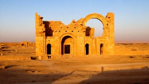 Hatra Ruins Golden Hour