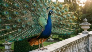 Haughty Peacock Display