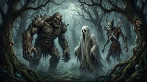 Haunted Forest Elements