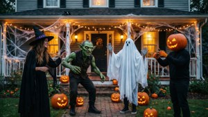 Haunted House Decorating