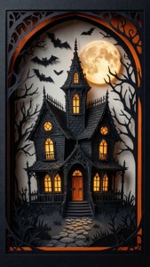 Haunted House Pop-Up