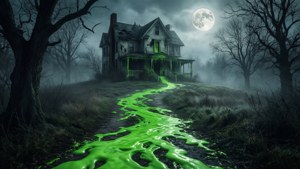 Haunted House Slime Trail
