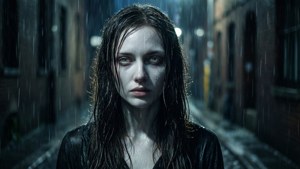 Haunted Laura in Rain