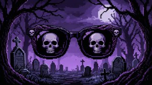 Haunted Pixel Shades