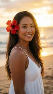 Hawaiian Hibiscus Portrait