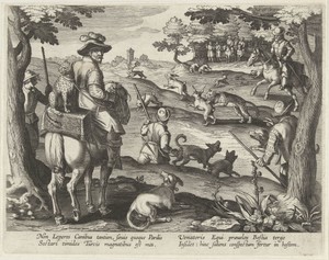 Hazenjacht met luipaarden