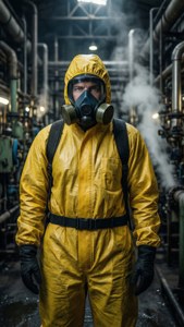 Hazmat Worker