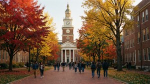 HBCU Campus Autumn Dream