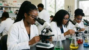 HBCU Science Lab Students