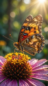HDR Butterfly Macro