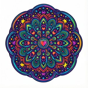 Head Full of Dreams Mandala